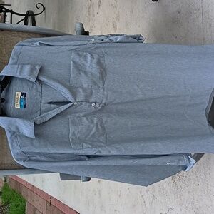 Magellan Outdoors Women's Heather Blue Cute Catch Henley Top – 3X, NWT